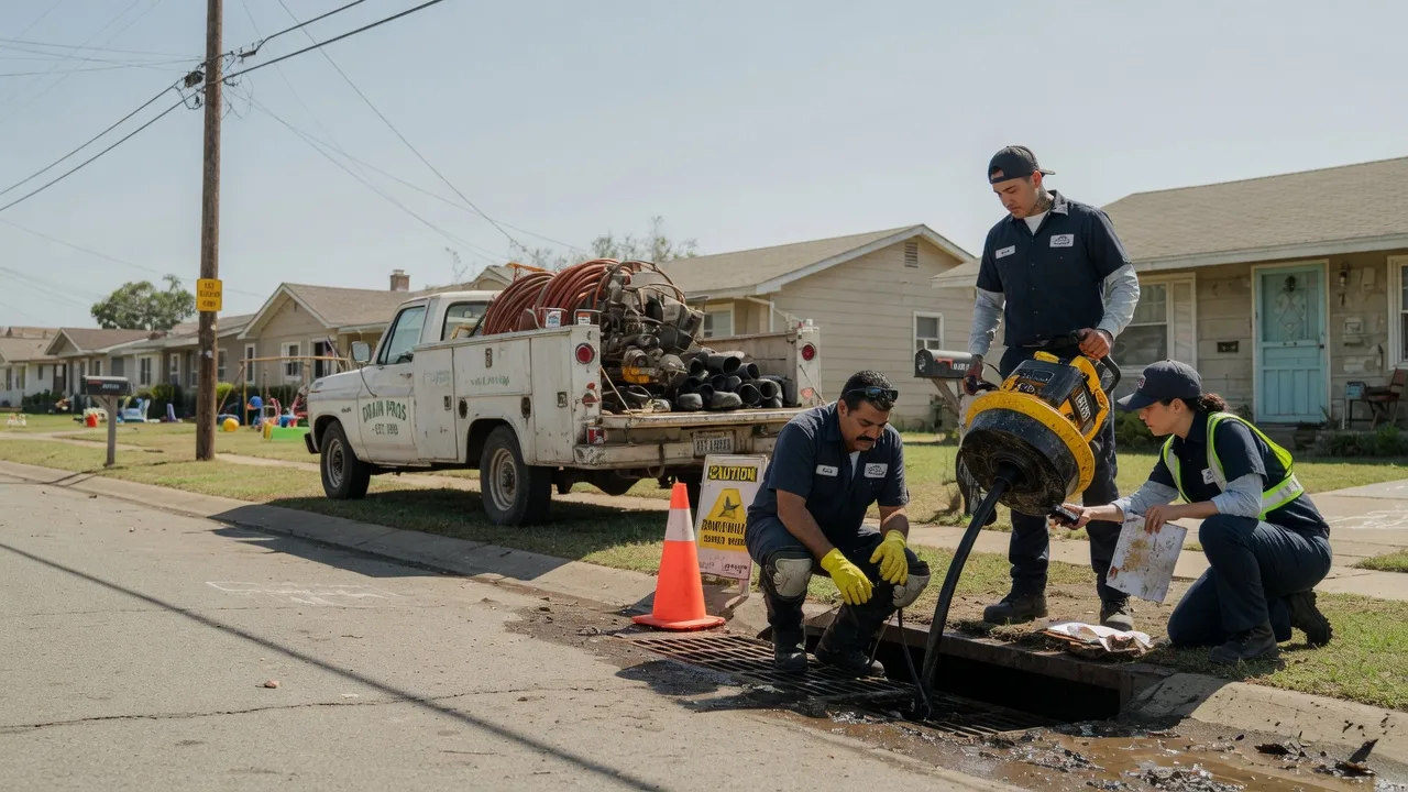 Drain Cleaning in Cactus, TX near me